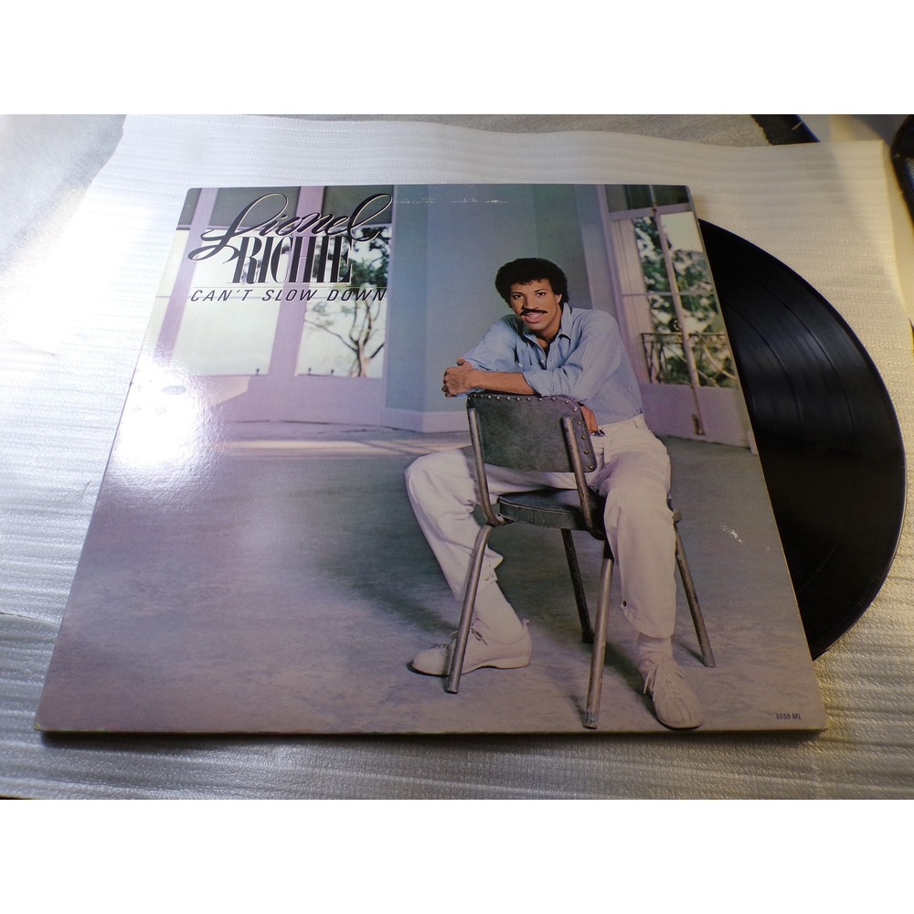 Lionel Richie Can't Slow Down Vinyl LP 1983 Motown 6059ML All Night Long Hello